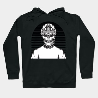 Optical Skeleton Hoodie